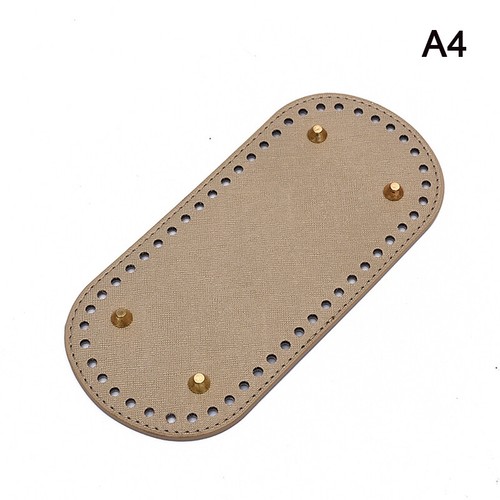 22*10cm Long Bottom for Knitted Bag Leather Bag Base Handmade Bottom With Holes - Picture 16 of 20
