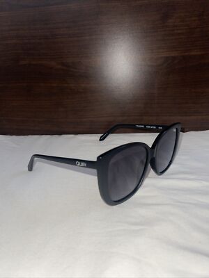 QUAY EVER AFTER 125 MATTE BLACK / SMOKE POLARIZED L | eBay display picture 1