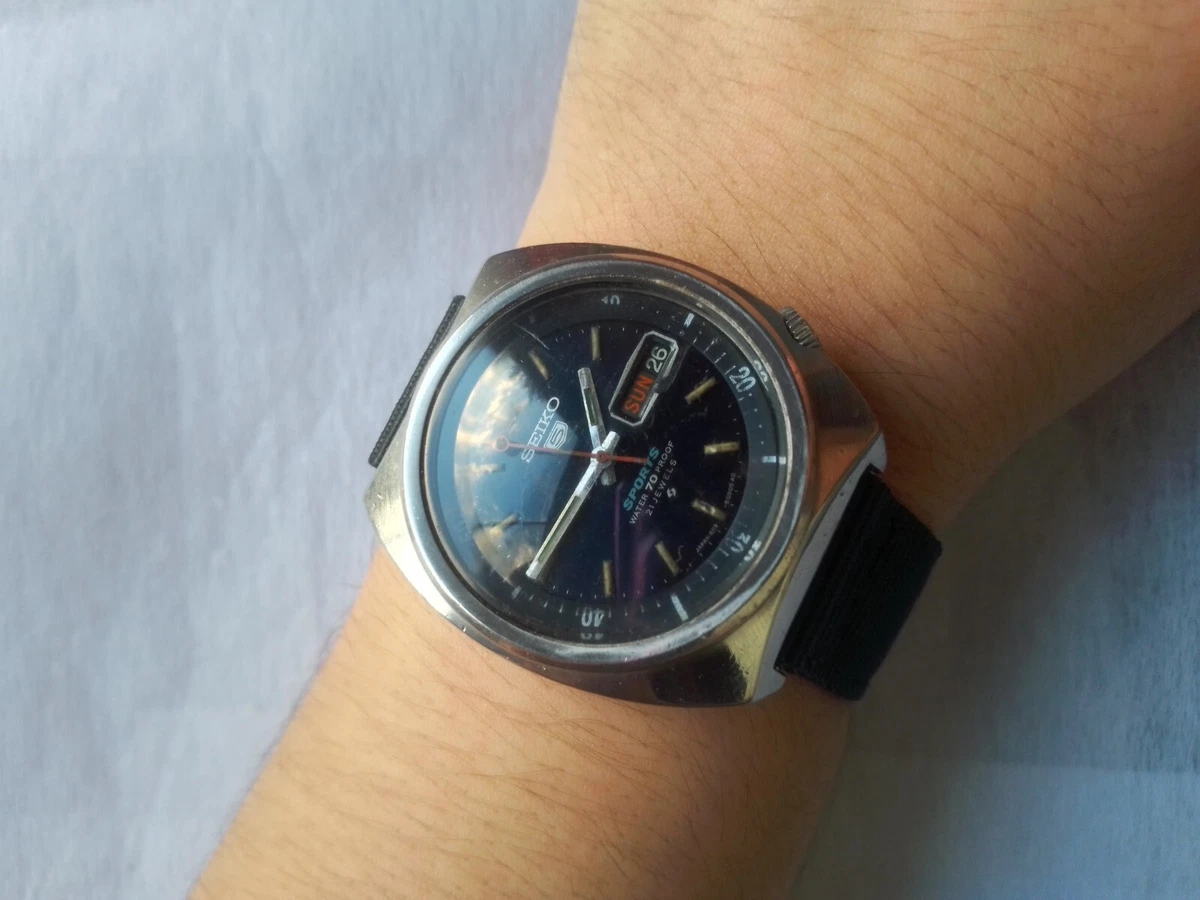 Seiko 5 sports water 70 proof 21 jewels new arrivals