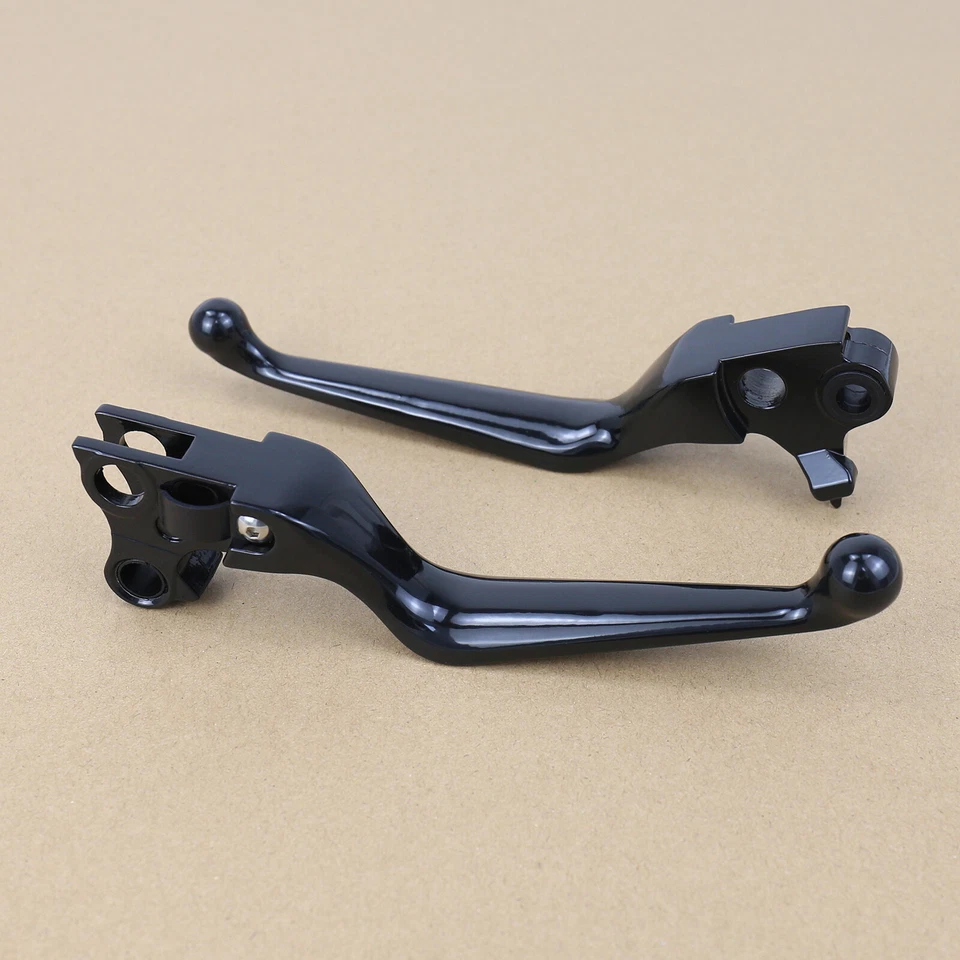 Palanca de mano embrague freno para Harley 96-17 Dyna/96-14 Softail/96-03 XL/Touring 07 Foto 2 de 4
