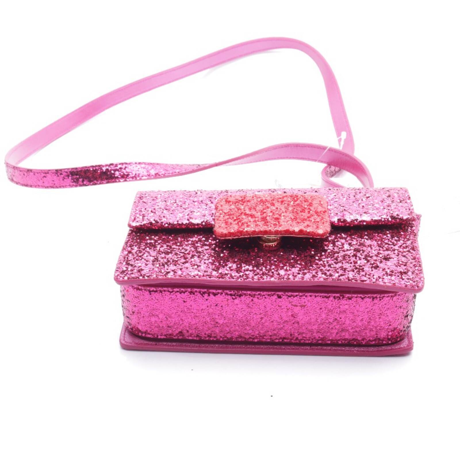 Borsa a tracolla Saint Laurent rosa rossa