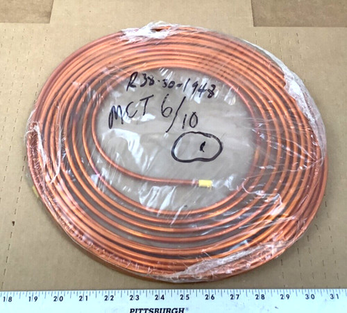 MCT-6 6mm ODD COPPER Tubing Metric (10mtr) USA SELLER, FREE SHIPPING
