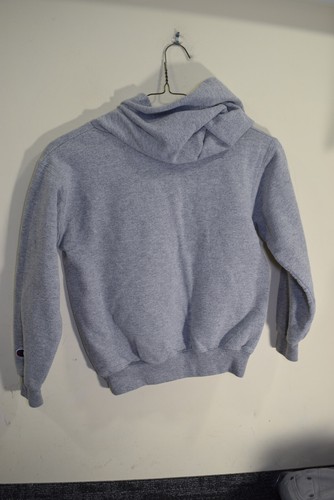 Defunct Wesley College DE Wolverines Pullover Hoodie Sweatshirt BOYS M 8 Gray - Picture 9 of 16