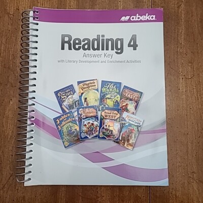 Abeka Reading 4 Answer Key | eBay