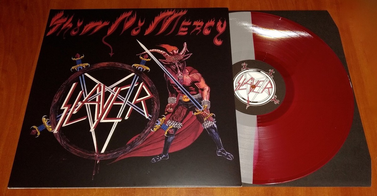SLAYER SHOW NO MERCY LP *LTD* RED GREY VINYL RSD 2013 EU PRESS 500