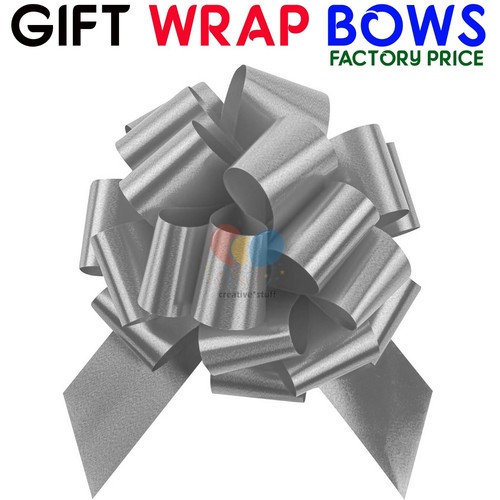 New Large 50mm Pull Bow Quality Gift Present Wrap Ribbon Wedding Car Birthday - Picture 4 of 17