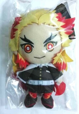 Kimetsu no Yaiba Demon Slayer Chibi Plush Doll Mascot Kyoujuro Rengoku Japan | eBay