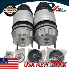 Pair Air Suspension Springs Front For Porsche Cayenne 958 92A VW Touareg 7P Q7
