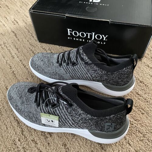 Women’s Size 9.5 FootJoy Women's Flex XP 21 Golf Shoes Black Gret Spikeless NIB - Picture 4 of 8