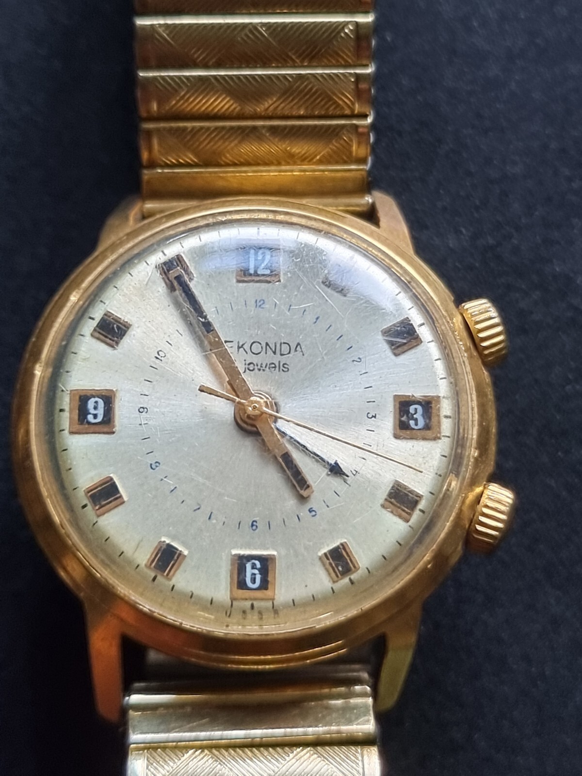 Beautiful Working Mens Vintage Sekonda Mechanical Alarm Watch eBay