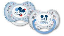 Dodie - Set of 2 - Anatomical Dummy - Mickey Design A65 18+ Months
