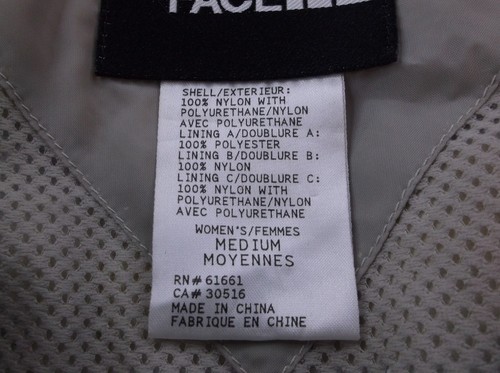 The North Face Women's Ski Jacket with Nylon Lining Black Zipper Up - Picture 4 of 5