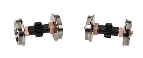 Walthers 920-584408 Replacement Geared Wheelsets for (4) Life Like PROTO 2000 HO - Picture 2 of 2