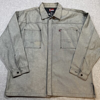 Vintage Propain Urban Culture Denim Shirt 3XL Shacket Y2K Hip Hop Baggy 