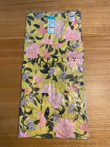 Seafolly Women's Boheme Floral Dress in LimeLight, Size L, Brand New with Tags - Picture 3 of 5