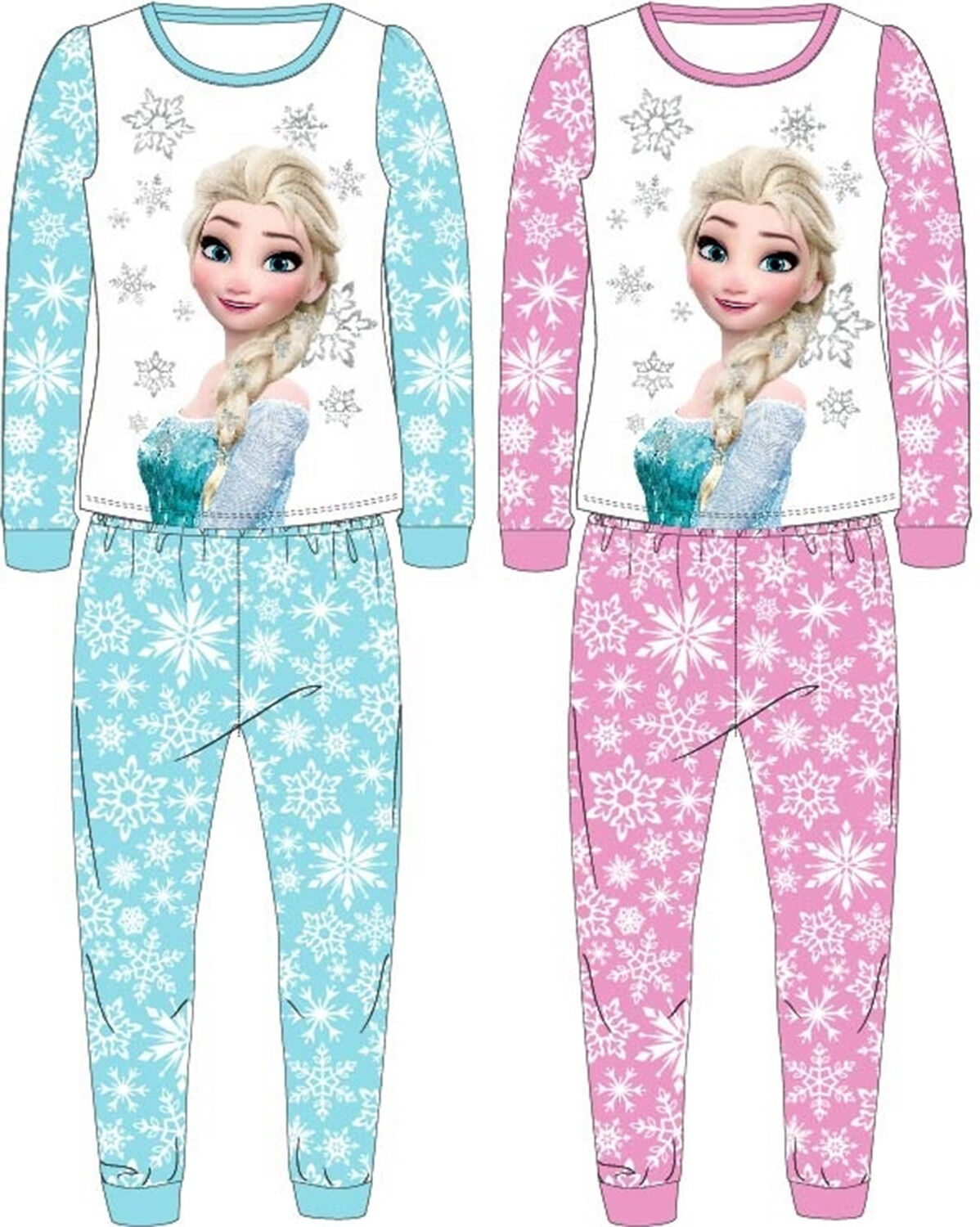 Leninisme Detective Scherm Disney Frozen Pyjamas Loungewear - Elsa | eBay