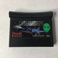 CYBERMORPH (Atari Jaguar 1993) Shooter Authentic Cartridge Only