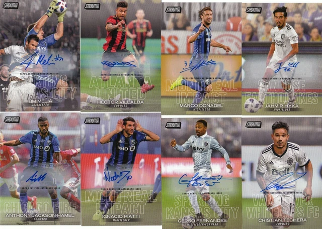 2018 Stadium Club MLS Autograph Auto #47 Jahmir Hyka - San Jose Earthquakes