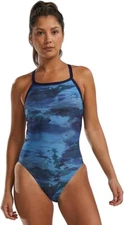 TYR Women's Standard Durafast Elite Diamondfit Controlfit One Piece Swimsuit 10