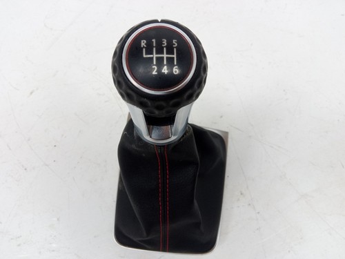 2015-2021 Volkswagen Golf GTI Manual Shift Shifter Knob And Boot OEM - Picture 5 of 6