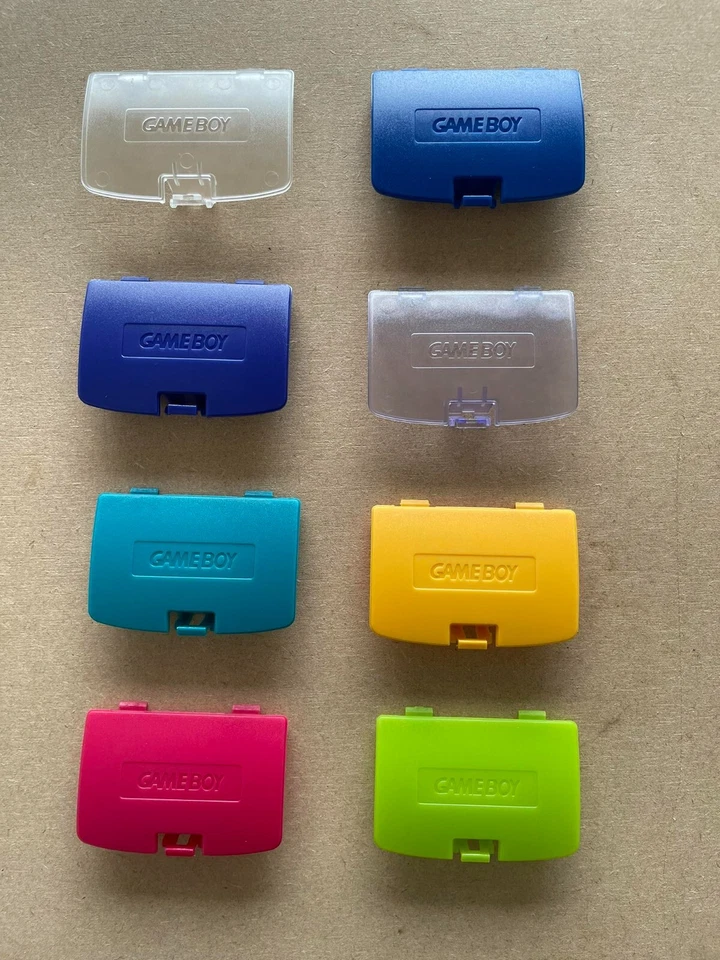 NINTENDO Gameboy Color replacement battery cover - various colours available