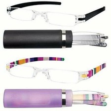 Magnified Reading Glasses Cheers Slim with Case New