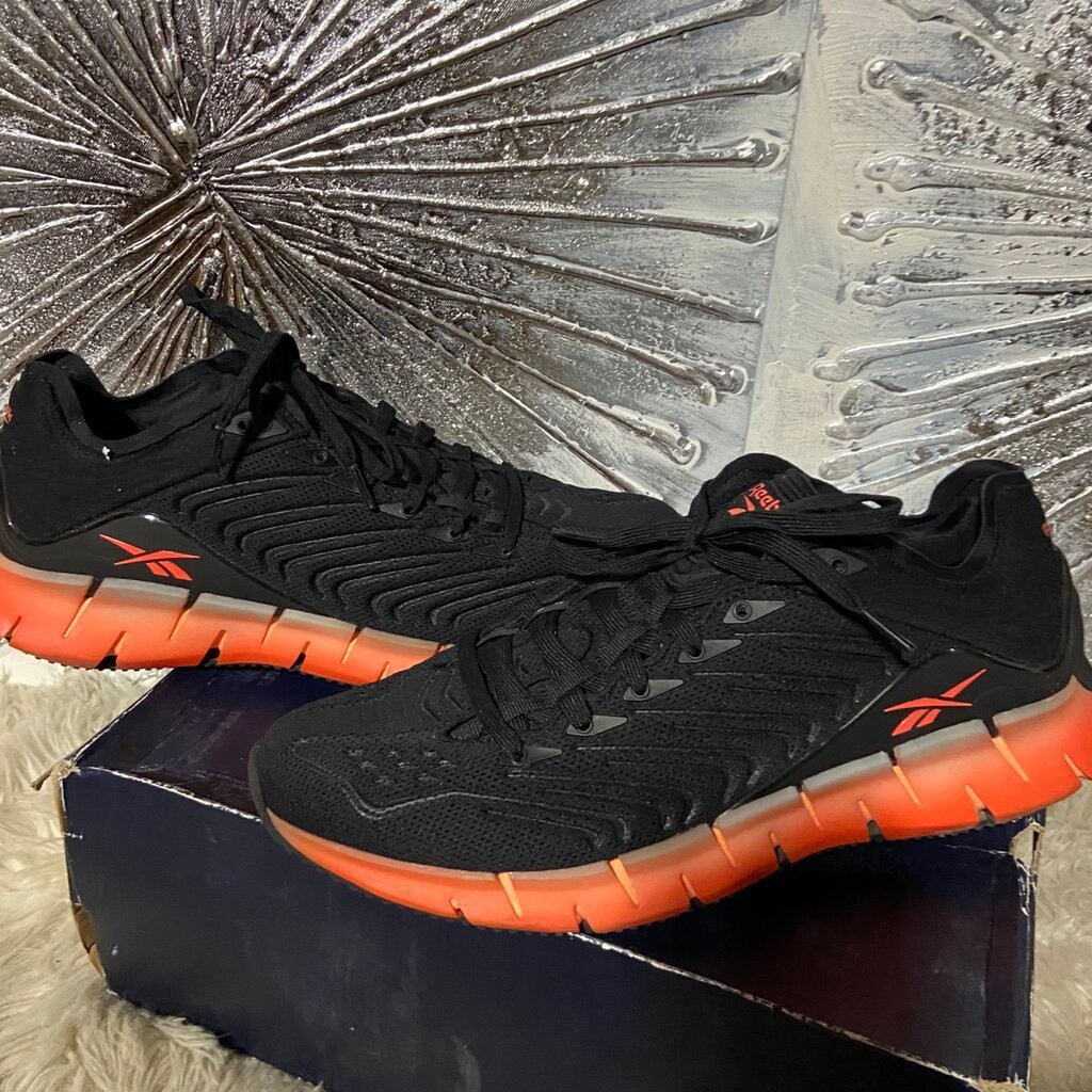 Reebok Zig Kinetica Black Orange Coner McGregor Men\'s 8.5 Reebok Conor McGregor x Zig Kinetica  main image 3