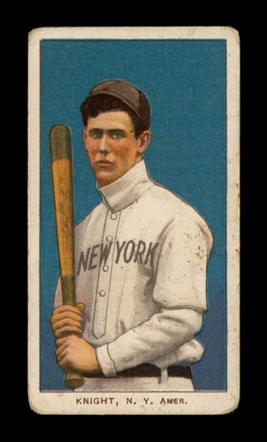 1909-11 T206 Set-Break Jack Knight Polar Bear VG-VGEX (crease) *GMCARDS*