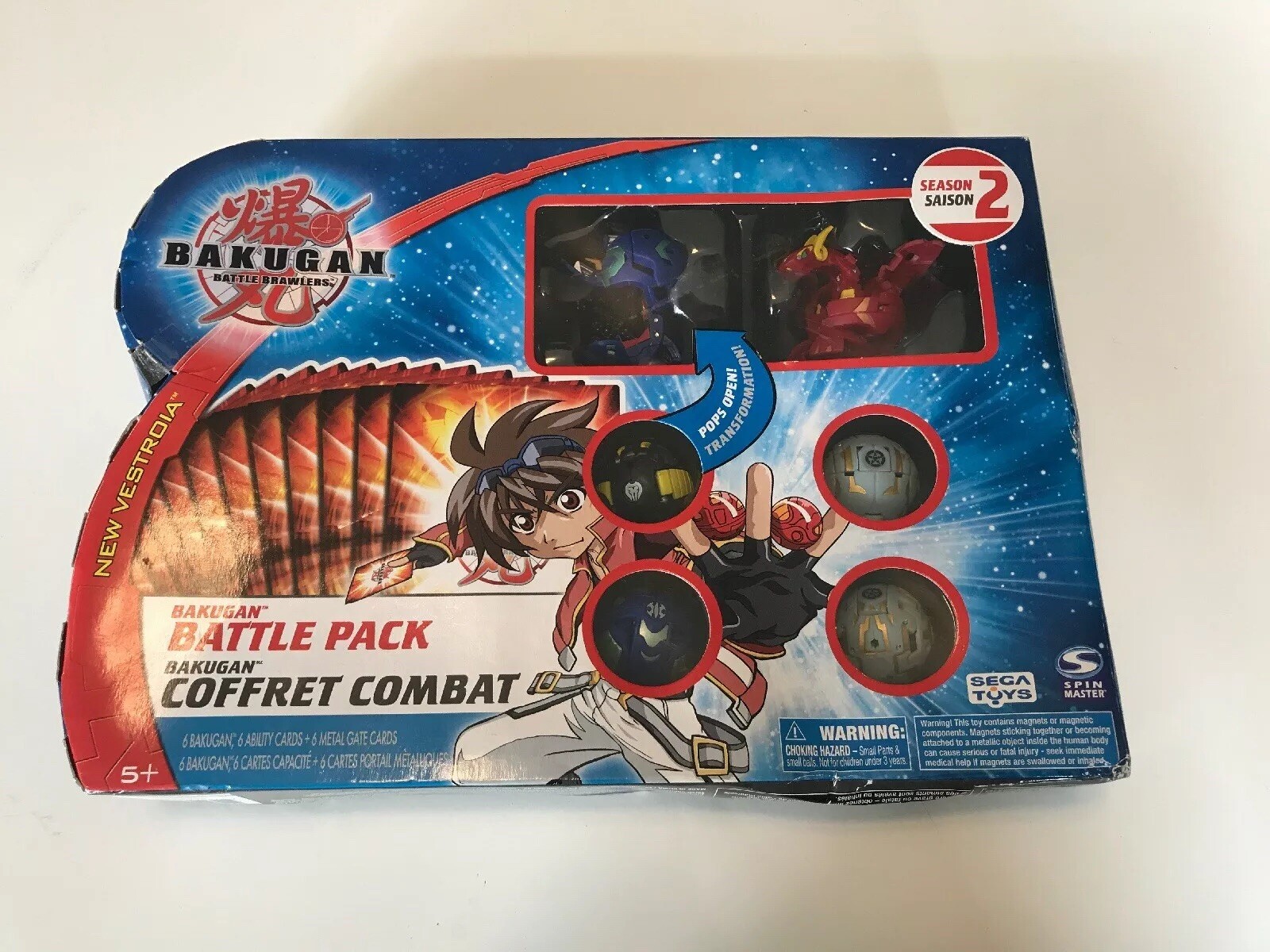 bakugan 6 pack