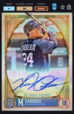[DIGITAL CARD] TOPPS Bunt 2021 MIGUEL CABRERA ICONIC GYPSY QUEEN CHROME, 283cc
