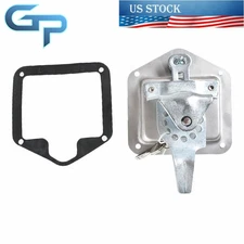 4 Pack T-handle Tool Box Lock RV Door Latch w/ 2 Keys Stainless Steel