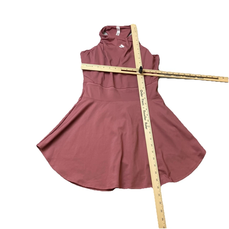 adidas Tennis HEAT.RDY Y-Dress Women’s S Performance Athleisure Pink Racer Back - Image 4 of 4