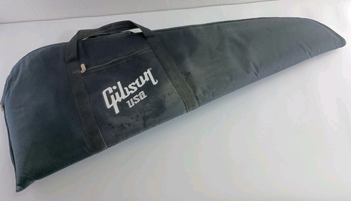 Gibson EE. UU. Logo Acolchado Estuche Suave Bolso de Concierto Negro