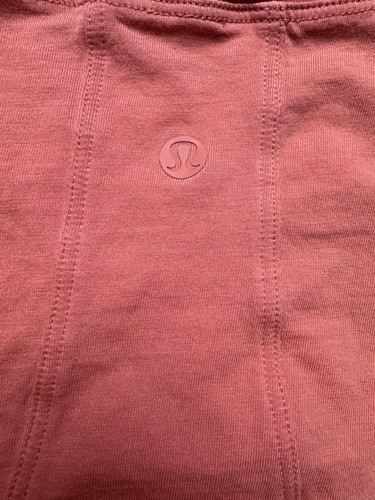 Lululemon Cropped Tank Top Womens Small High Neck Muscle Cut Athletic Gym Shirt - Picture 5 of 6