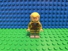 LEGO Legolas Greenleaf Minifigure LOTR Hobbit 79008 9473 lor015 CMF Lot Elf HTF