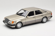 B66040724 Mercedes 500E W124 Smoke Silver Dealer Edition Norev 1/18