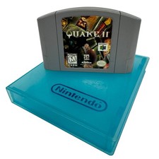 Quake II (Nintendo 64, 1999) N64 TESTED