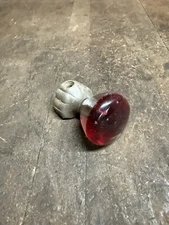 Vintage Steering Wheel Spinner Suicide Knob Red Hot Rod Car Auto Accessory Parts