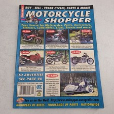 Motorcycle Shopper January 1996 Parts Accessories Sidecars Collectibles Clubs