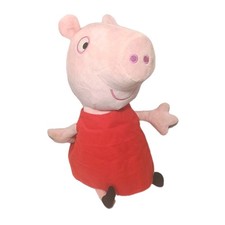 Vintage 2003 Peppa Pig Talking Plush Doll Hug  Oink Stuffed Animal Tested Works