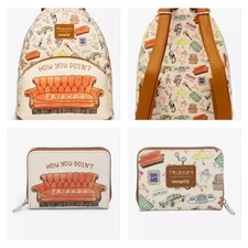 Loungefly Friends How You Doin' Mini Backpack & Wallet Set - Exclusive