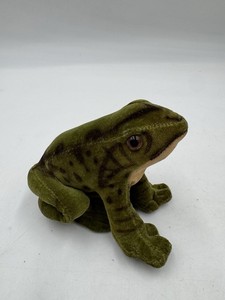 1950's Vintage Steiff Froggy No Tags 3” Small Sitting Green Frog