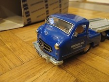 modellauto conrad 1:43 mercedes benz renntransporter