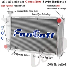 3 Row Aluminum Radiator For 94-1996 Ford Mustang GT GTS SVT 3.8L 5.0L AT