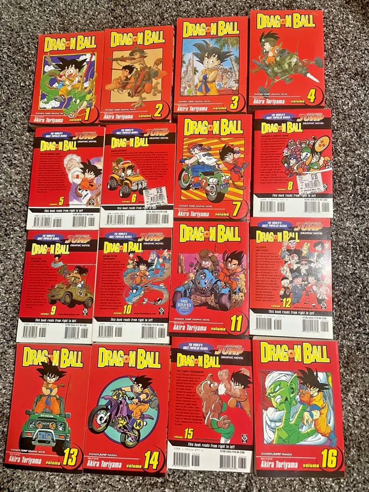 Dragon Ball (Akira Toriyama )English Manga Graphic Novels vol (1-16) - Image 2 of 4