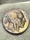 1937 Buffalo Nickel, Fully Sruck Superb Gem AU+ Toned