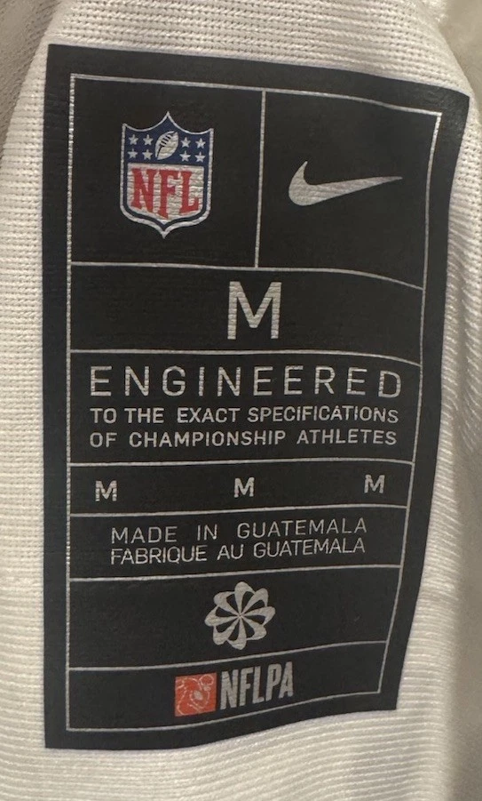 Camiseta Nike Ed Reed Baltimore Ravens #20 blanca mediana nueva en el campo con etiquetas Foto 3 de 4