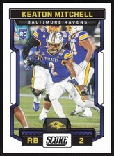 Keaton Mitchell 2023 Score: #334 Baltimore Ravens