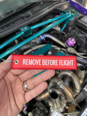 NEW Remove Before Flight Red Jet Tag