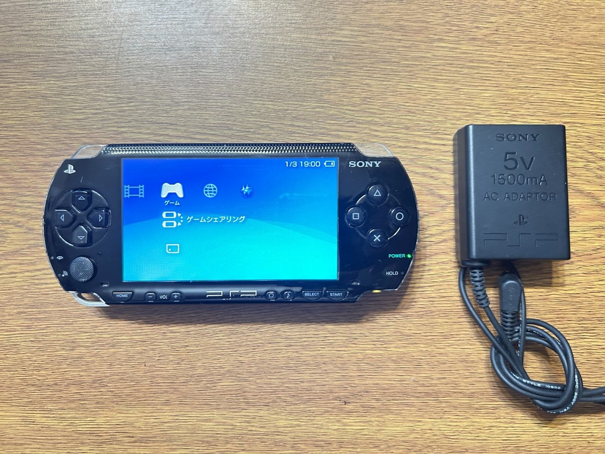 SONY PlayStationPortable PSP-1000 ブラック Sony PSP 1000 Playstation Portable Core System, Black